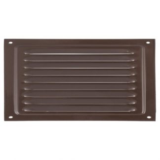 Вентиляционная решетка (коричневая) 250х250